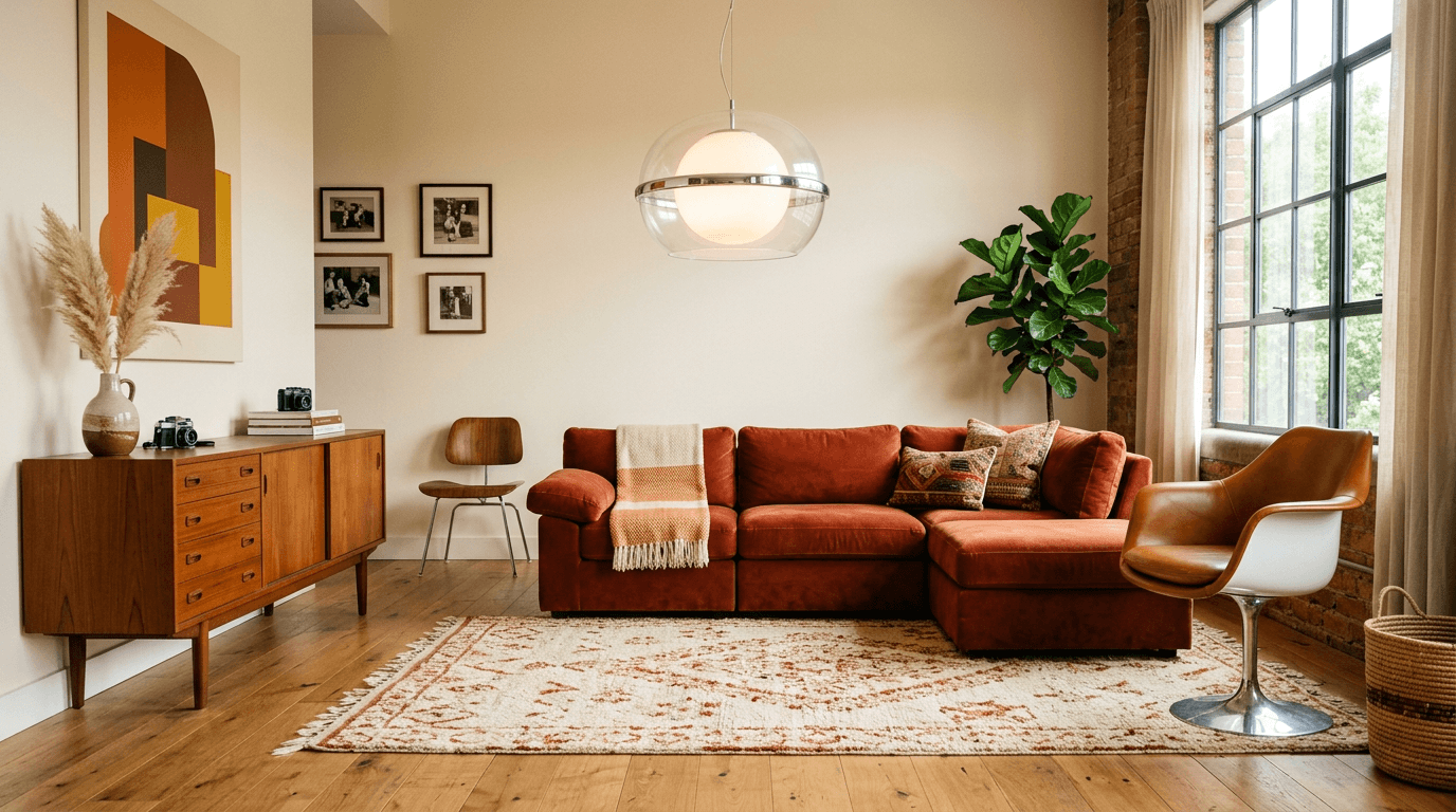 Les meubles iconiques du style vintage seventies