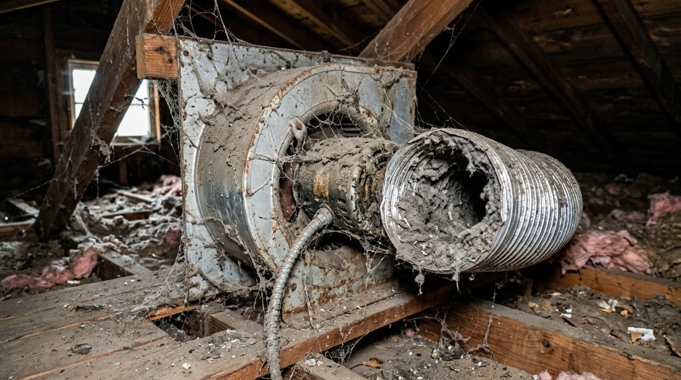 Pourquoi nettoyer une VMC dans les combles ?