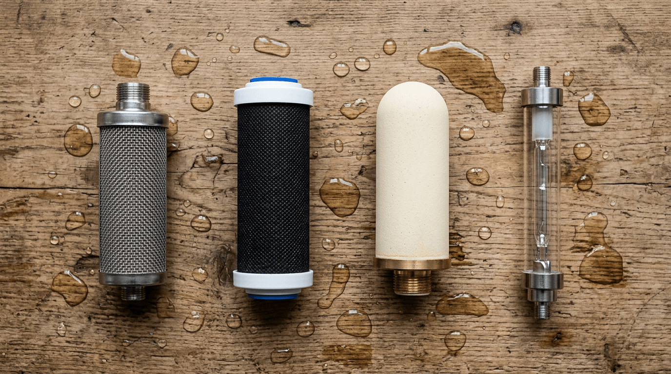 Les principales techniques pour filtrer l'eau de pluie Les principales techniques pour filtrer l'eau de pluie
