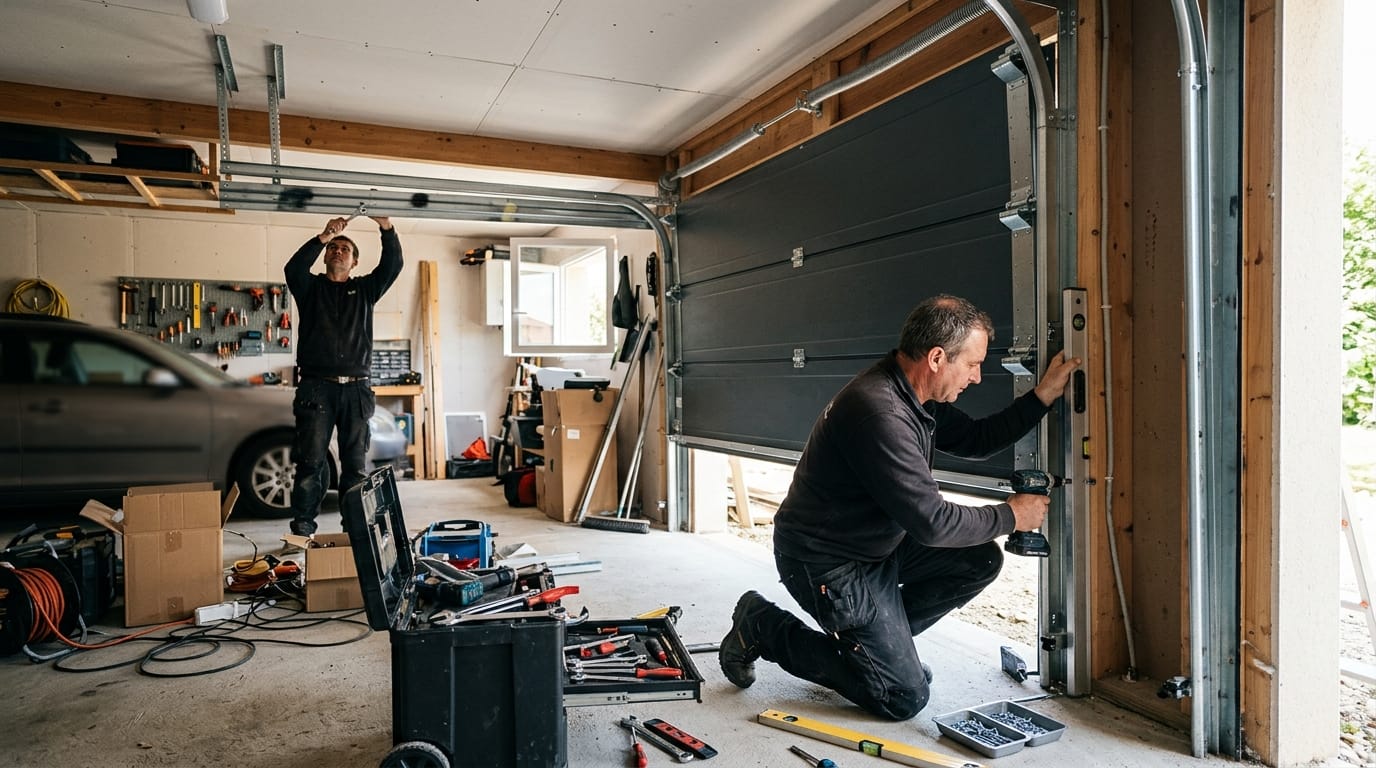 Prix de pose d'une porte de garage et erreurs à éviter Prix de pose d'une porte de garage et erreurs à éviter