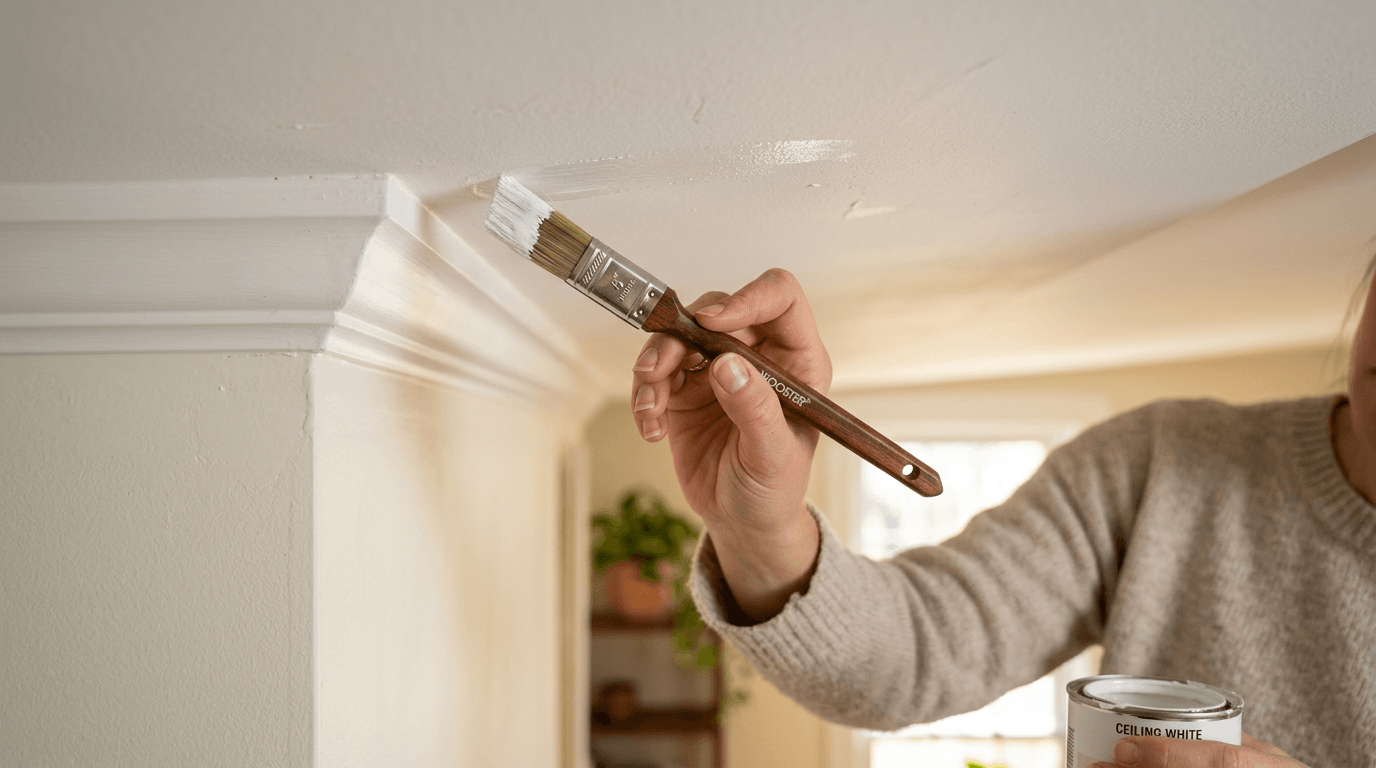 Rattraper un débordement sur le plafond