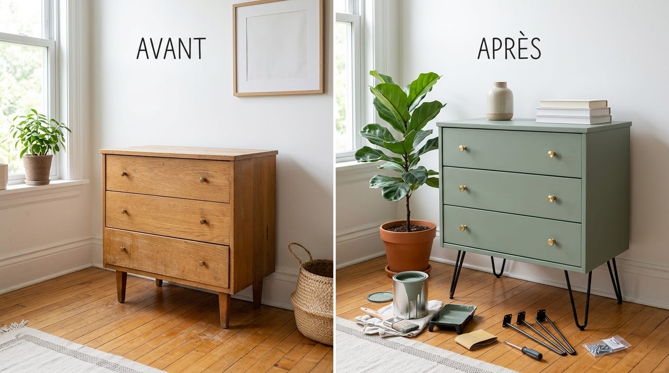 Relooking de meuble DIY facile et rapide