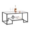 Table Basse en Verre Trempé VEVOR Table Basse en Verre Trempé VEVOR