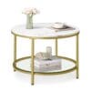 Table Basse Moderne en Verre Trempé Table Basse Moderne en Verre Trempé