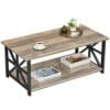 Table Basse Moderne GreenForest avec Rangement