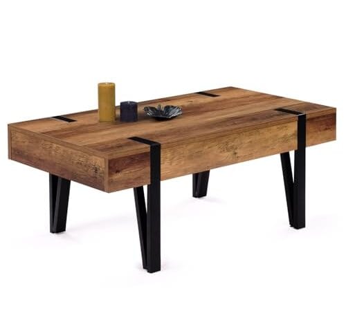 Table Basse rectangulaire Austria en Bois Table Basse rectangulaire Austria en Bois