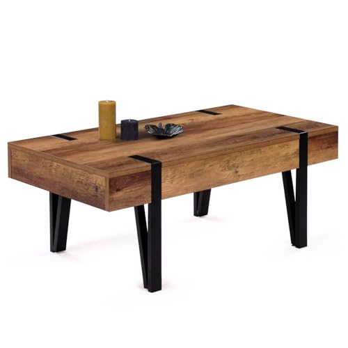 Table Basse rectangulaire Austria en Bois Table Basse rectangulaire Austria en Bois
