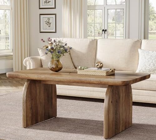Table Basse Rectangulaire en Bois Élégante Table Basse Rectangulaire en Bois Élégante