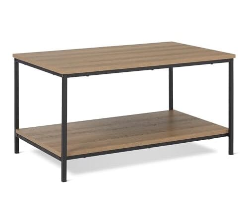Table Basse Rectangulaire en Chêne Moderne