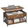 Table Basse Relevable avec Rangement Table Basse Relevable avec Rangement
