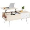 Table Basse Relevable avec Tiroirs Table Basse Relevable avec Tiroirs