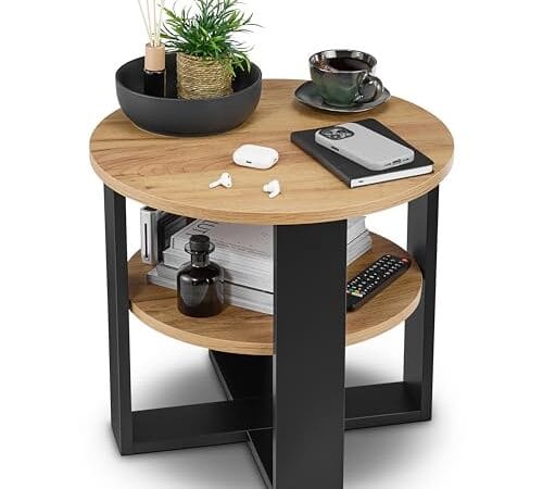 Table Basse Ronde Ø53 cm en Bois Table Basse Ronde Ø53 cm en Bois