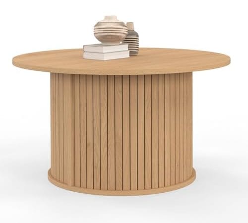 Table Basse Ronde Juliette en Chêne Table Basse Ronde Juliette en Chêne