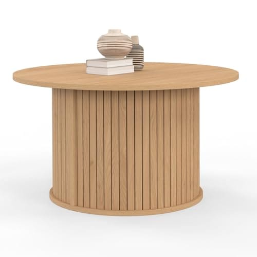 Table Basse Ronde Juliette en Chêne Table Basse Ronde Juliette en Chêne
