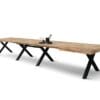 Table Extensible Roberta en Chêne Rustique Table Extensible Roberta en Chêne Rustique