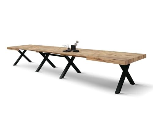 Table Extensible Roberta en Chêne Rustique Table Extensible Roberta en Chêne Rustique