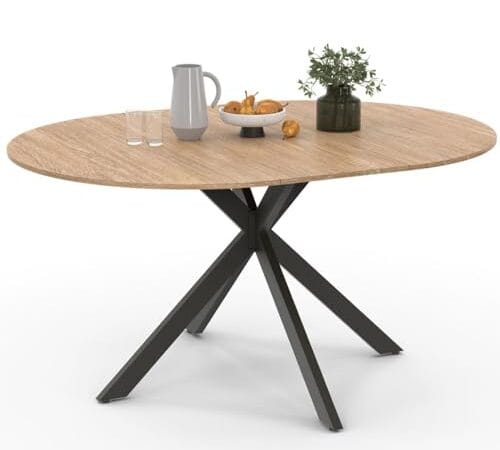 Table à Manger Extensible Alix 4-8 Personnes Table à Manger Extensible Alix 4-8 Personnes