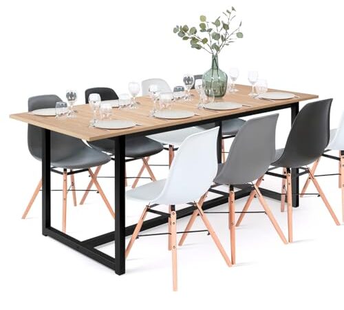 Table à Manger Extensible Detroit Design Industriel