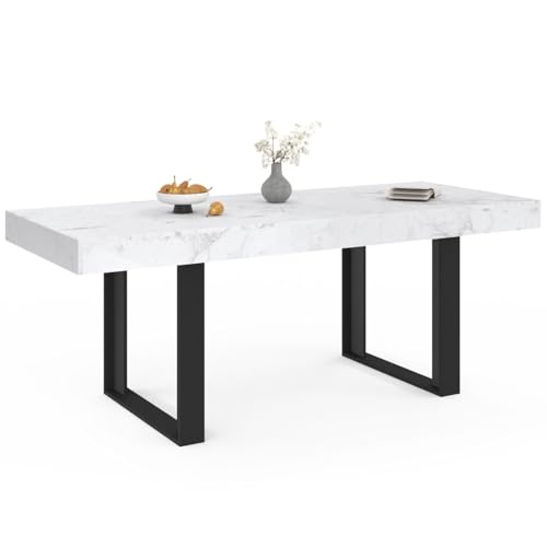 Table à Manger Extensible Phoenix Effet Marbre Table à Manger Extensible Phoenix Effet Marbre