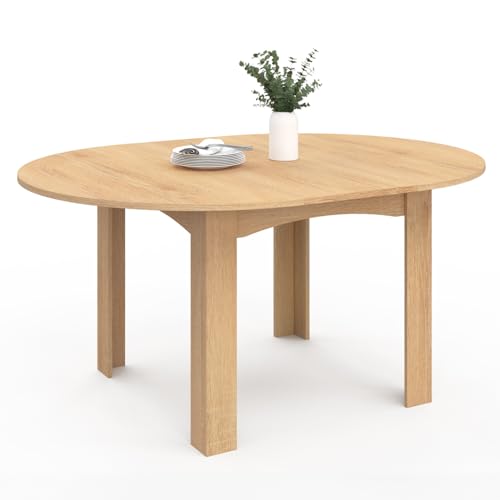 Table à Manger Extensible Ronde Dona Table à Manger Extensible Ronde Dona