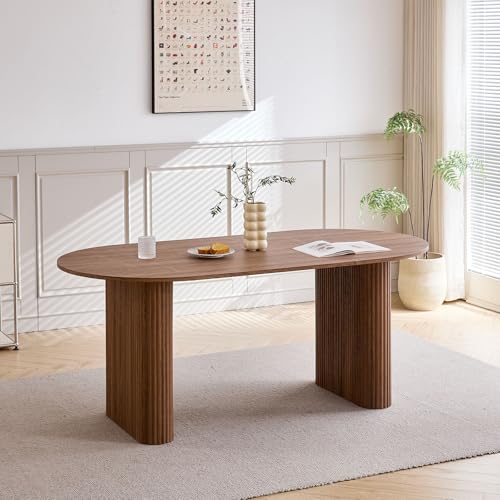Table à Manger Ovale BenyLed 180x90cm Table à Manger Ovale BenyLed 180x90cm