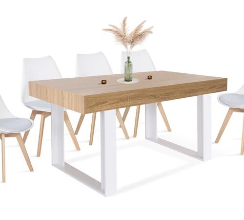 Table à Manger Rectangulaire Phoenix 160 cm Table à Manger Rectangulaire Phoenix 160 cm