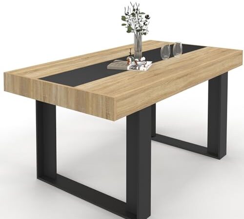 Table à Manger Rectangulaire Phoenix 6 Personnes Table à Manger Rectangulaire Phoenix 6 Personnes