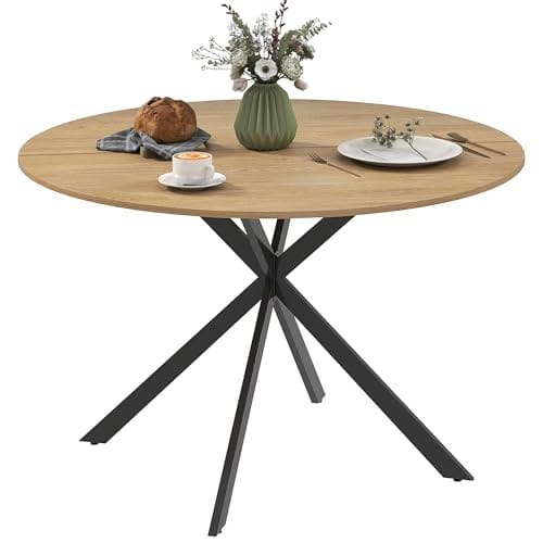 Table à Manger Ronde Style Industriel Table à Manger Ronde Style Industriel