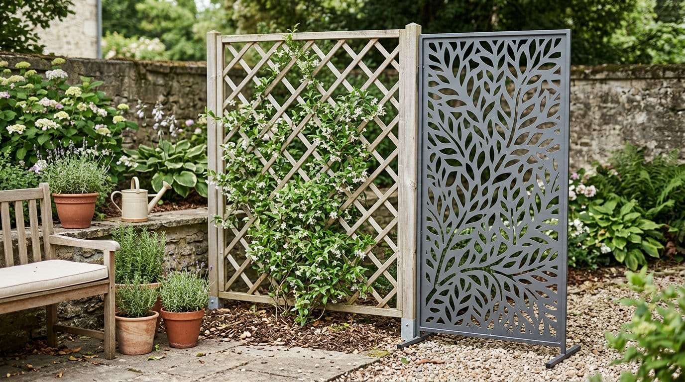 Treillages et brise-vue pour décoration jardin