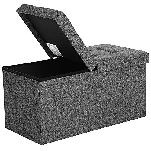 Banc de Rangement Pliable avec Couvercle Banc de Rangement Pliable avec Couvercle