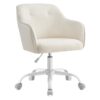 Chaise de Bureau Ergonomique Beige Cappuccino