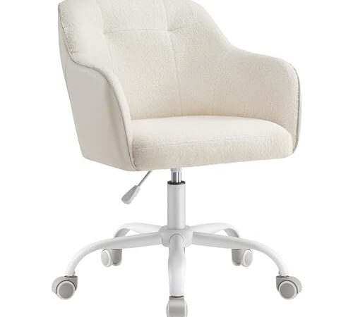 Chaise de Bureau Ergonomique Beige Cappuccino Chaise de Bureau Ergonomique Beige Cappuccino