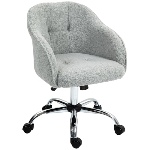 Chaise de Bureau Ergonomique en Peluche Teddy Chaise de Bureau Ergonomique en Peluche Teddy