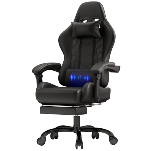 Chaise de gaming ergonomique avec massage Chaise de gaming ergonomique avec massage