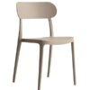 Chaise d'extérieur empilable en polypropylène Chaise d'extérieur empilable en polypropylène