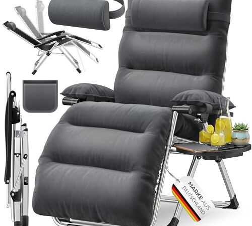 Chaise Longue de Jardin Extra Large