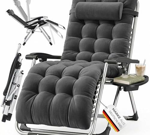Chaise Longue de Jardin KESSER® Résistante