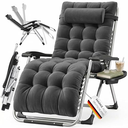 Chaise Longue de Jardin KESSER® Résistante Chaise Longue de Jardin KESSER® Résistante