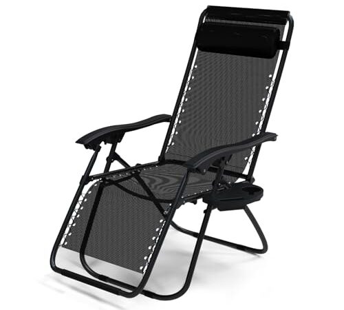 Chaise Longue Inclinable avec Support Amovible Chaise Longue Inclinable avec Support Amovible