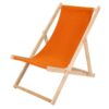 Chaise Longue Pliante en Bois Orange Chaise Longue Pliante en Bois Orange