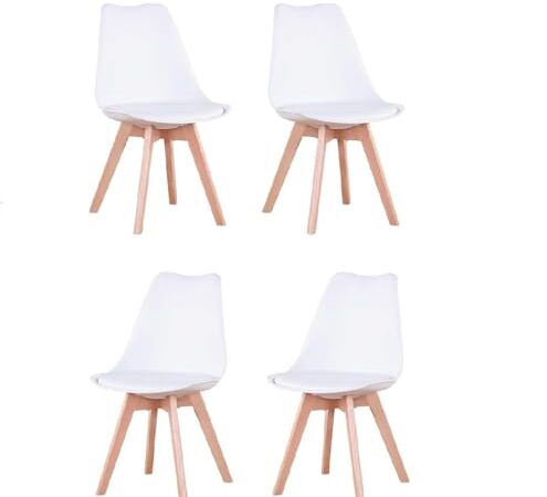Chaise Scandinave IZTOSS - Lot de 4 Chaise Scandinave IZTOSS - Lot de 4
