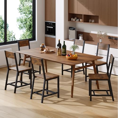 Chaises de Salle à Manger - Lot de 6 Chaises de Salle à Manger - Lot de 6