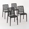 Chaises en Résine Empilables SIEDITI Anna
