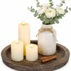Chandelier Bois Vintage pour Bougies Chandelier Bois Vintage pour Bougies