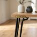 Changer les pieds d'une console d'entrée pour créer un meuble unique