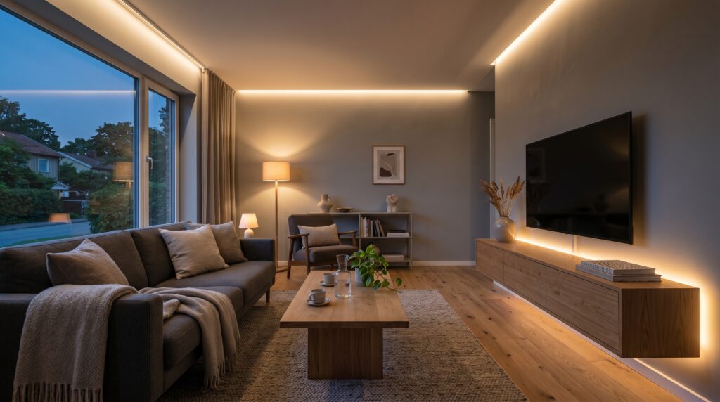 Comment réussir l’éclairage d’un salon avec un ruban LED ? Réussir l’éclairage d’un salon avec un ruban LED