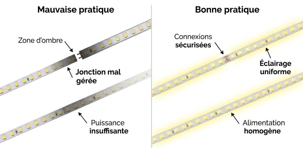 Eclairage réussi d'un salon avec ruban LED Eclairage réussi d'un salon avec ruban LED