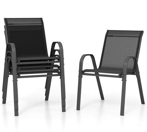 Ensemble de 2/4 Chaises de Jardin Ensemble de 2/4 Chaises de Jardin