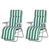 Ensemble de 2 Chaises Longues de Jardin Ensemble de 2 Chaises Longues de Jardin