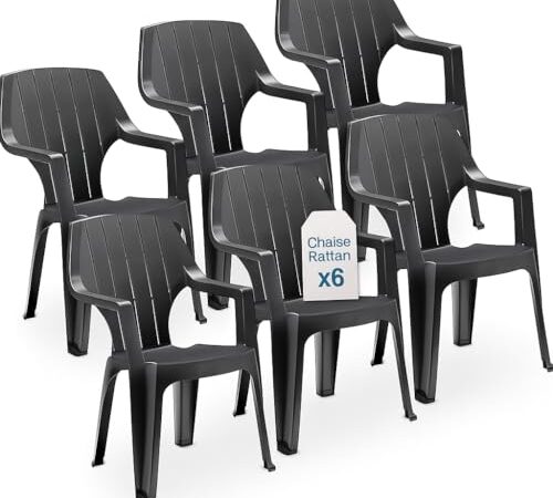 Ensemble de Chaises de Jardin Tomaino